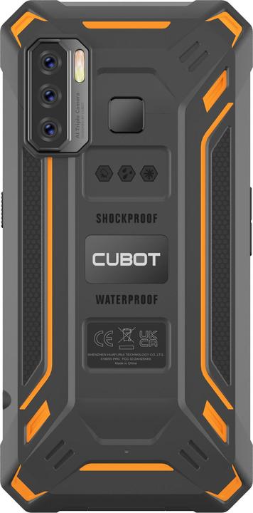 Produktbild Cubot KINGKONG 5 (Dual Sim - 6.088", 32 GB, 4 GO RAM) Orange (32 GB, Schwarz, Orange, 6.08", Dual SIM, 48 Mpx, 4G)