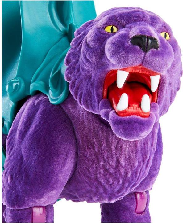 Immagine prodotto Mattel Masters of the Universe Origins Panthor in versione flocked da collezione esclusiva