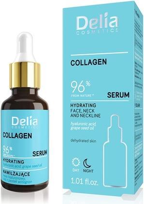 Delia Cosmetics Collagen Serum Hyaluronsäure Behandlung für trockene Haut 30ml (30 ml)