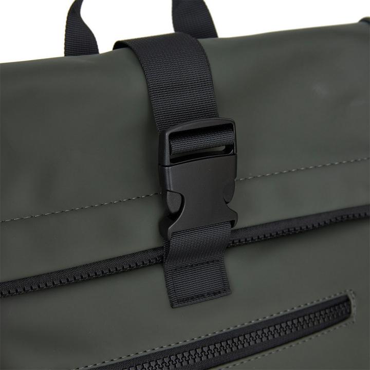 Actual product image New Rebels Mart - New York Rolltop Backpack 16L Dgreen (16 l)