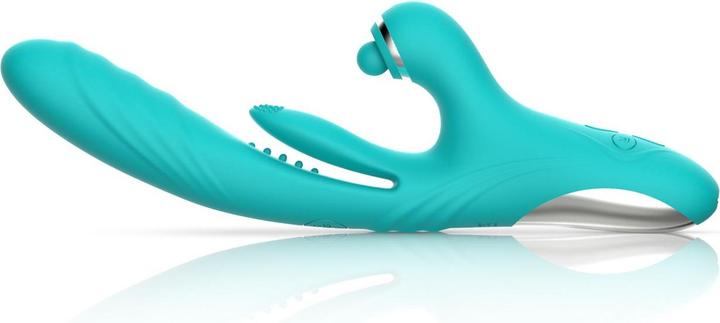 Actual product image Good Vibes Only Lisa - Thrusting Rabbit Vibrator with G-Spot Stimulator