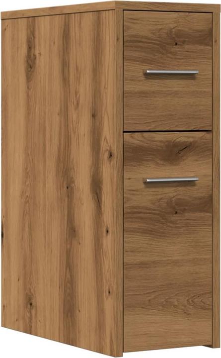 Produktbild VidaXL Badschrank Schmal mit Rollen
