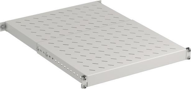Image du produit EFB Elektronik Étagère 19" 1U pour charges lourdes, réglable en profondeur, 150 kg, profondeur d'armoire 600