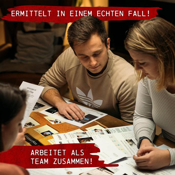 Immagine prodotto Crime Cases MOMD0002 - CRIMECASES: Tatort Tonstudio, gioco del crimine, per 1-6 giocatori, da 14 anni (EN) (Tedesco)