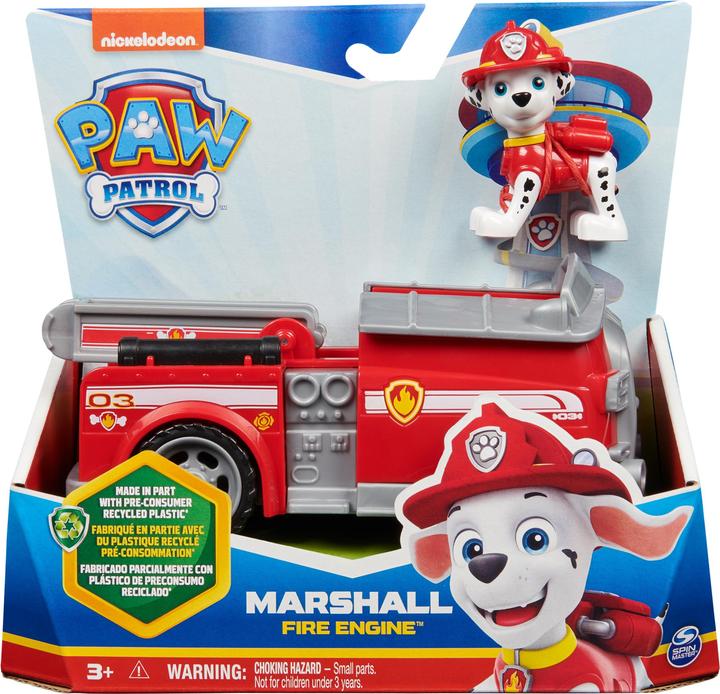 Actual product image Spin Master Paw Patrol Basic Vehicle Marshall