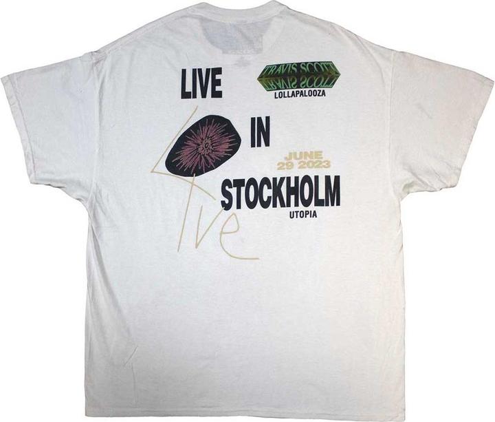 Produktbild Travis Scott Summer Run 2023 Stockholm TShirt (XXL)