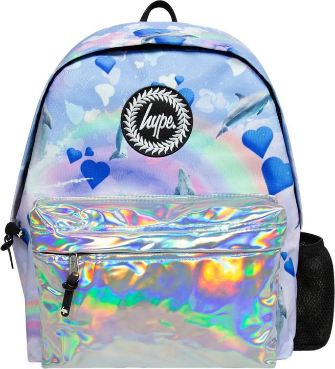 Produktbild Hype Rucksack Holo Regenbogen Delfine (18 l)