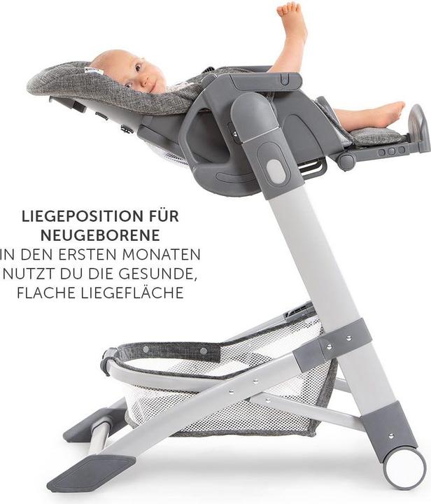 Image du produit Hauck Chaises hautes Chaise haute & lit bébé dès la naissance - Grow Up Newborn Set (Chaise haute)