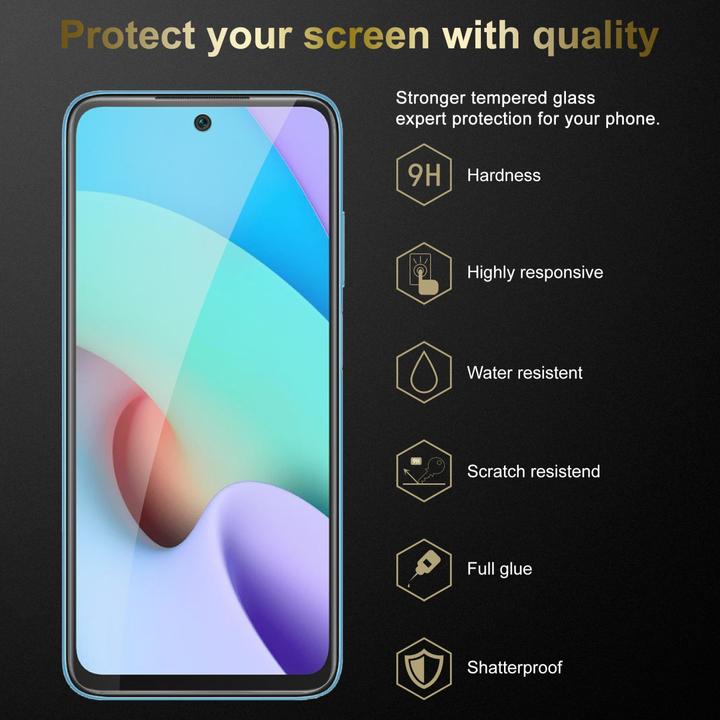 Produktbild Cadorabo Displayschutzglas (3 Stück, Xiaomi Redmi 10, Xiaomi Redmi Note 11)