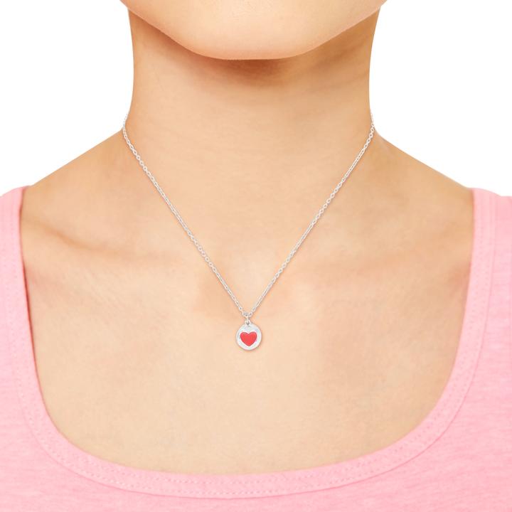 Immagine prodotto S.Oliver Collana per ragazze, argento 925 | cuore (Argento 925)