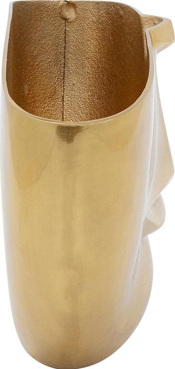 Actual product image Kare Design Vase Half Face Gold 46cm