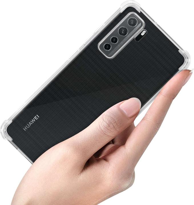 Produktbild Cadorabo TPU Hülle für Huawei P40 LITE 5G / NOVA 7 SE Ultra Slim (Huawei Nova 7 SE, Huawei P40 Lite 5G)