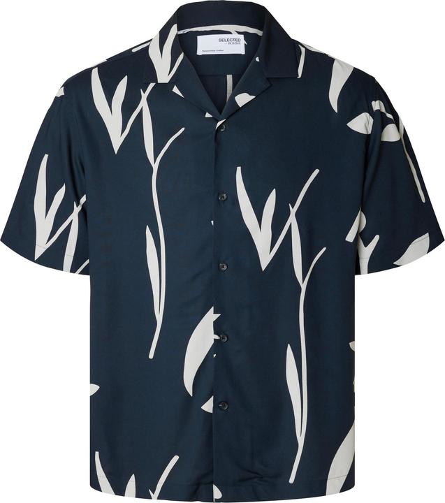 Actual product image Selected Homme Print short sleeve shirt (XL)