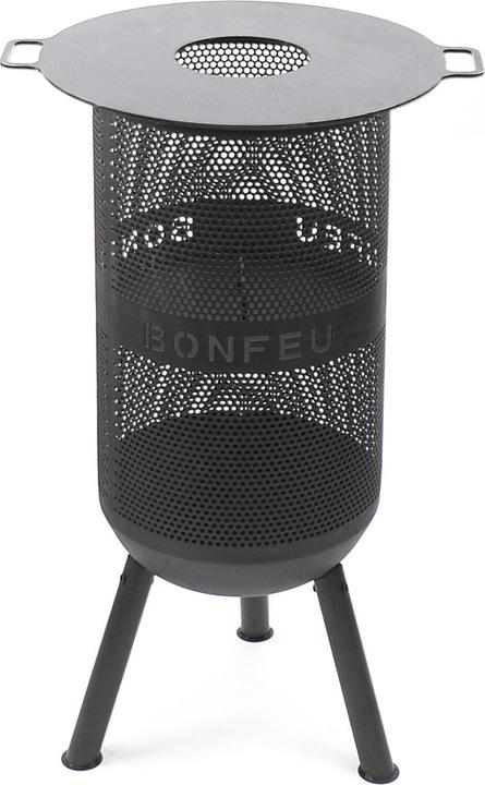 Immagine prodotto Bonfeu BonVes 34 cesto da fuoco nero (34 cm)
