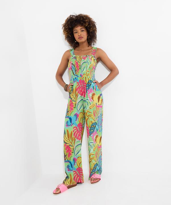 Produktbild Joe Browns Tropical Print Shirred Bodice Jumpsuit (38)