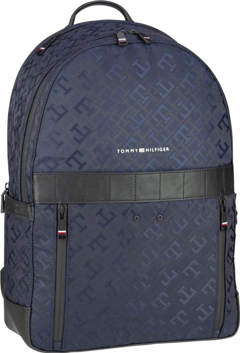 Actual product image Tommy Hilfiger Laptop Backpack TH Elevated 1985 Backpack Monogram SP23