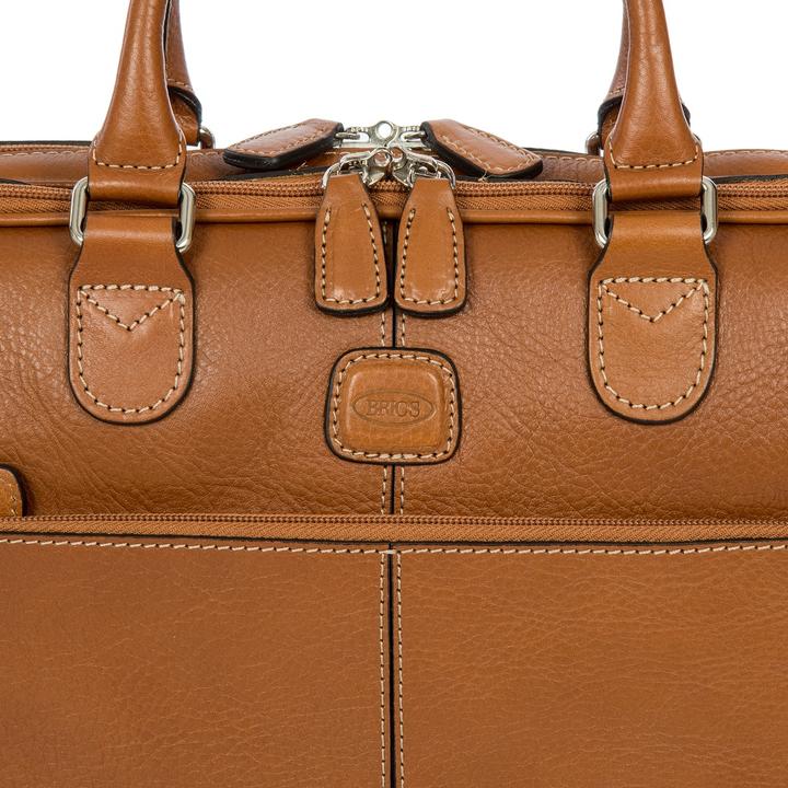 Actual product image Brics Life Pelle briefcase leather 38 cm laptop compartment