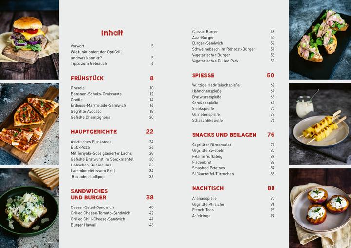 Produktbild Rezepte für den Optigrill (Deutsch, Michael Gerhardy, 2022)