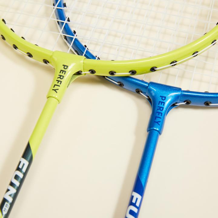 Actual product image Perfly Adult badminton set - Fun Set BR130 lime/blue