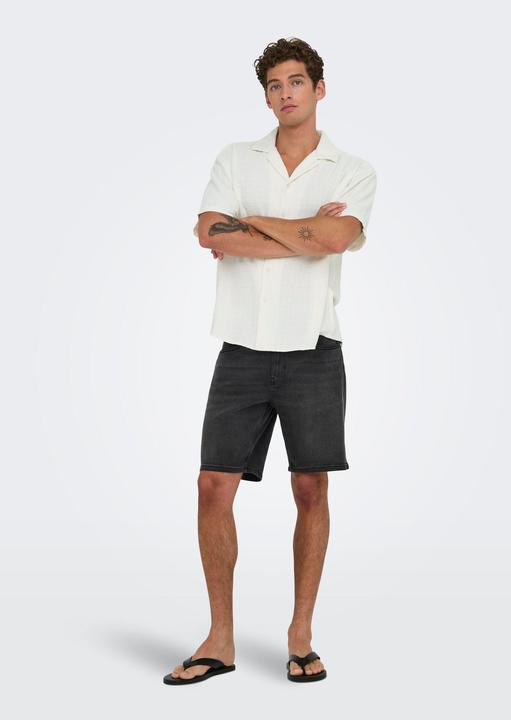 Produktbild Only & Sons Onslatham Rlxss Resort Linen Struc 0257 (M)