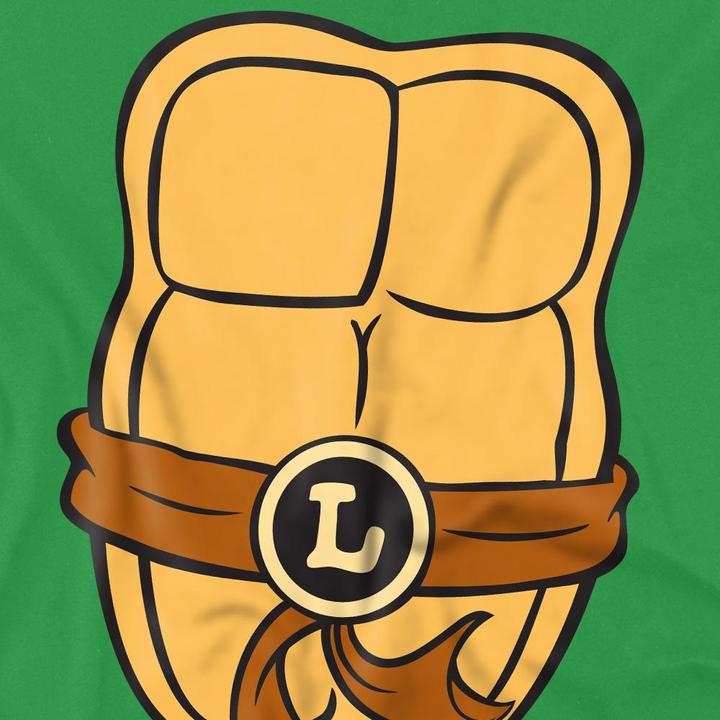 Actual product image Teenage Mutant NT Mens Leonardo Chest T-Shirt (L)