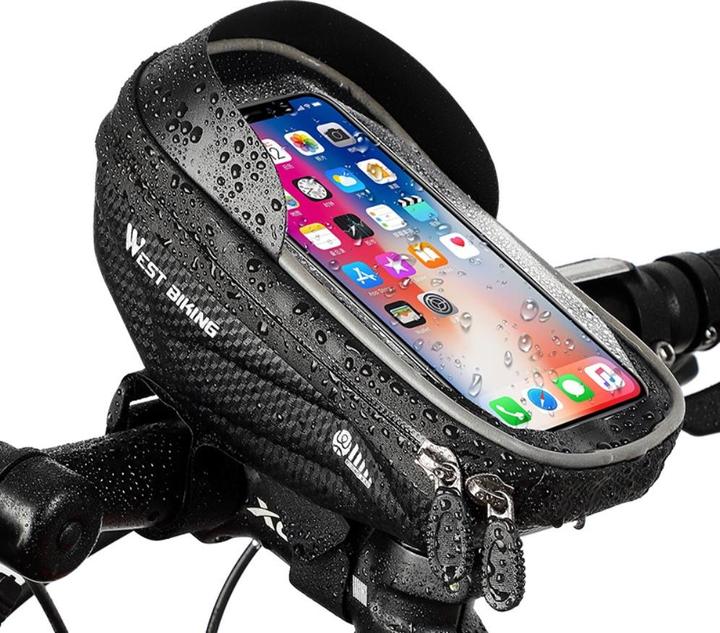 Actual product image West Biking Universal smartphone bike mount