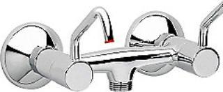 Actual product image Ideal Standard Børma Std. H. brusearmatur - krom 2-gr. keramvent afg. ned G3.4