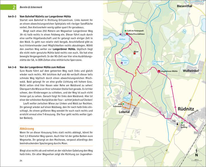 Immagine prodotto Wandern mit Kindern rund um Berlin (Tedesco, Pavla Nejezchleba, Florian Amon, 2021)