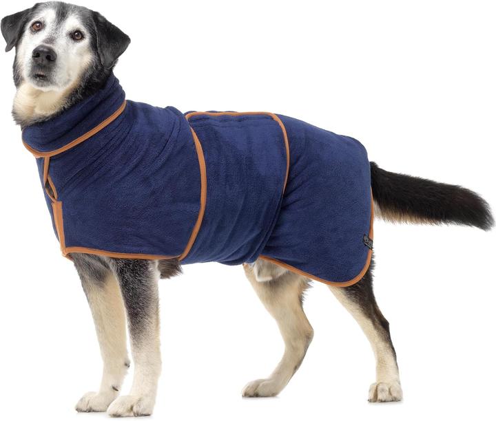 Actual product image Lucky Paws Hundebademantel (XL, Dog bathrobe)