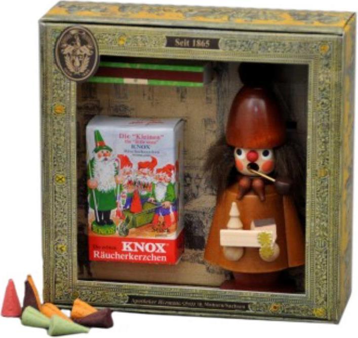 Immagine prodotto Knox Uomo che fuma - Striezelmann naturale in confezione regalo