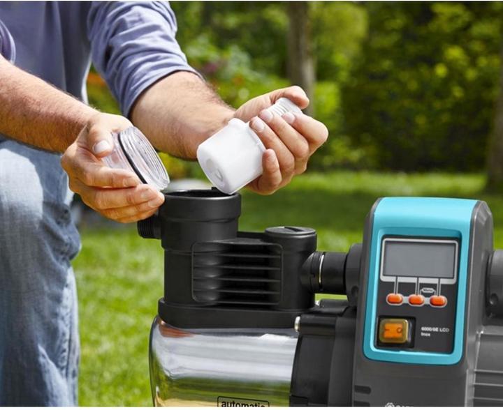 Produktbild Gardena 6000/6 LCD inox (Smart Pressure Pumpe, Gartenpumpe, Hauswasserpumpe)