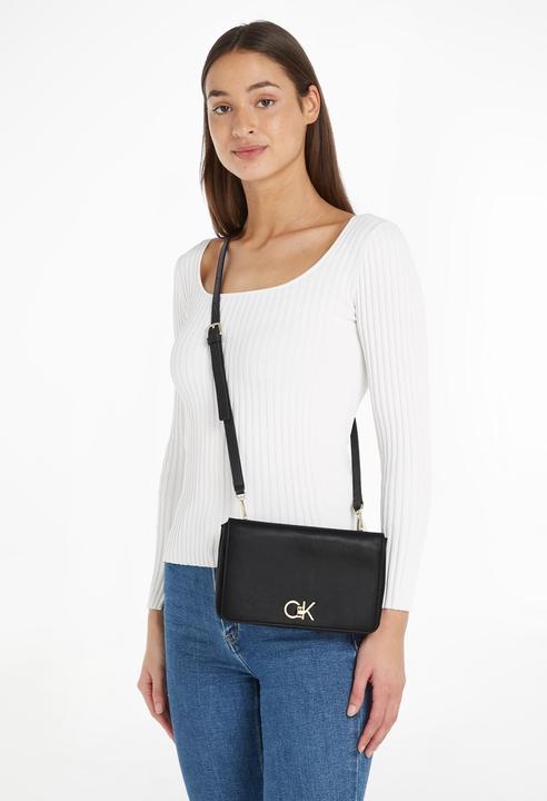 Actual product image Calvin Klein Re-Lock Double Gusett Xbody Ck