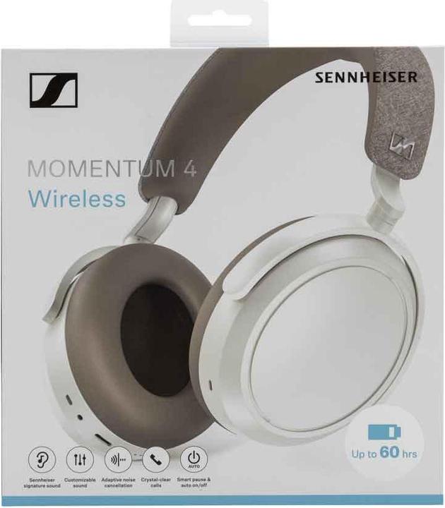 Produktbild Sennheiser Momentum 4 Wireless (ANC, 60 h, Kabellos, Kabelgebunden)