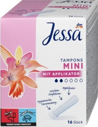 dm Jessa Tampons Applikator Mini (16 x, Mini)
