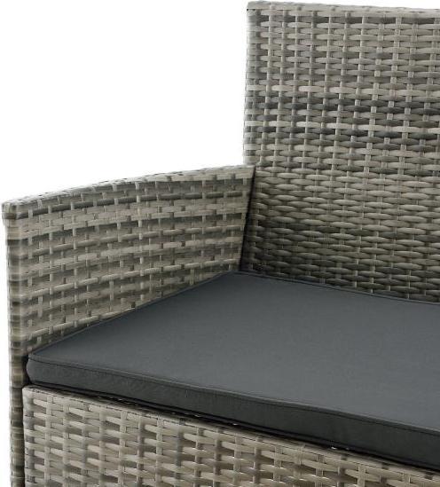 Produktbild Juskys Polyrattan Sitzgruppe Fort Myers