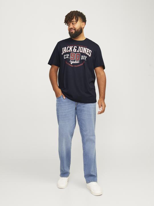 Immagine prodotto Jack & Jones Jjelogo Tee Ss O-Neck 2 Col Aw24 S Pls (7XL)