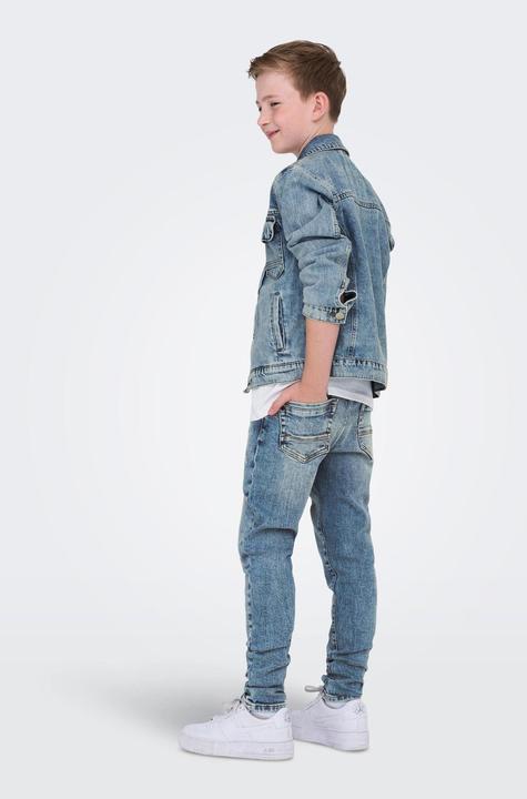 Produktbild Only & Sons Junior OSJYOKE Mid Rise Verjüngt Jeans Slim Fit Jeans (140)