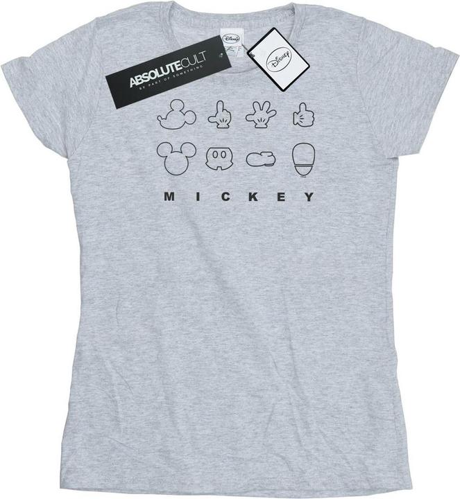Disney Mickey Mouse Deconstructed TShirt (L)