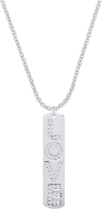 Produktbild Candy Halskette L.O.V.E., 925 Sterling Silber (925er Sterlingsilber, 925 Sterling Silber, 47 - 50 cm)
