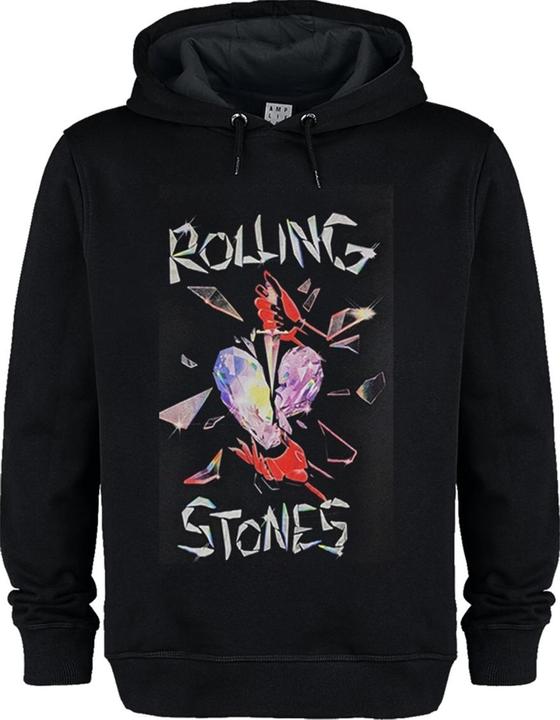 Actual product image Amplified Unisex Adult Hackney Diamonds The Rolling Stones Hoodie (S)