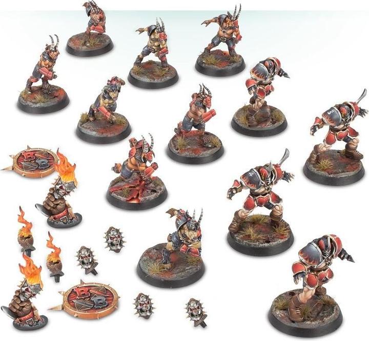 Produktbild Games Workshop Blood Bowl - The Doom Lords - Chaos Chosen Blood Bowl Team (Kunststoff)