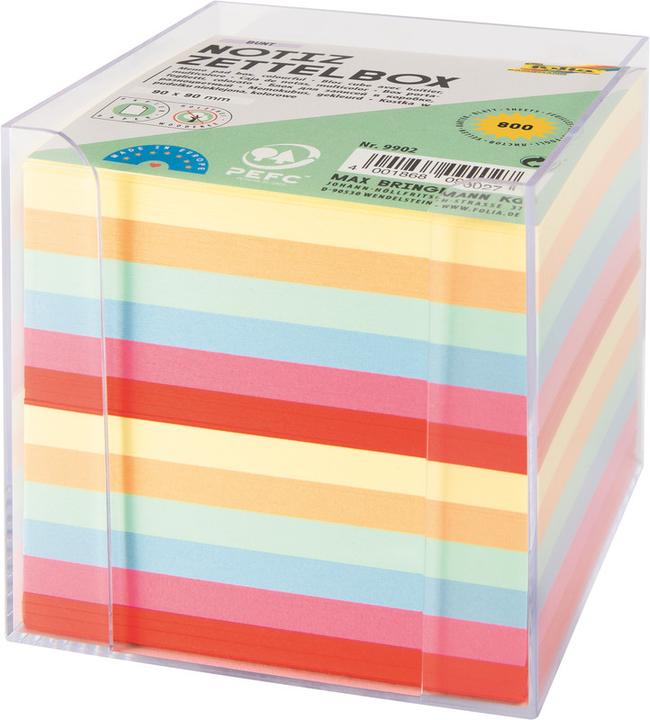 Produktbild Folia Notizbox (9 x 9 cm)