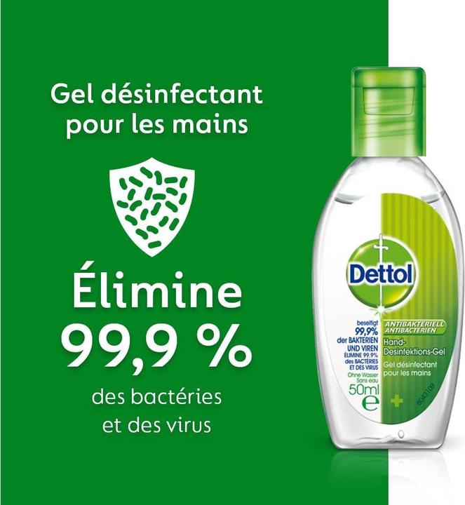 Produktbild Dettol Hand Desinfektionsgel (50 ml)