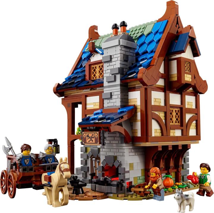 Actual product image LEGO Medieval forge (21325, LEGO Ideas, LEGO Rare Sets)