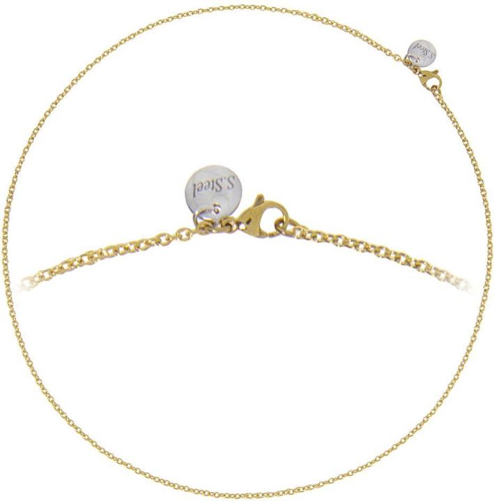 Actual product image Bijouteria Necklace (Stainless steel, PVD coating, 60 cm)
