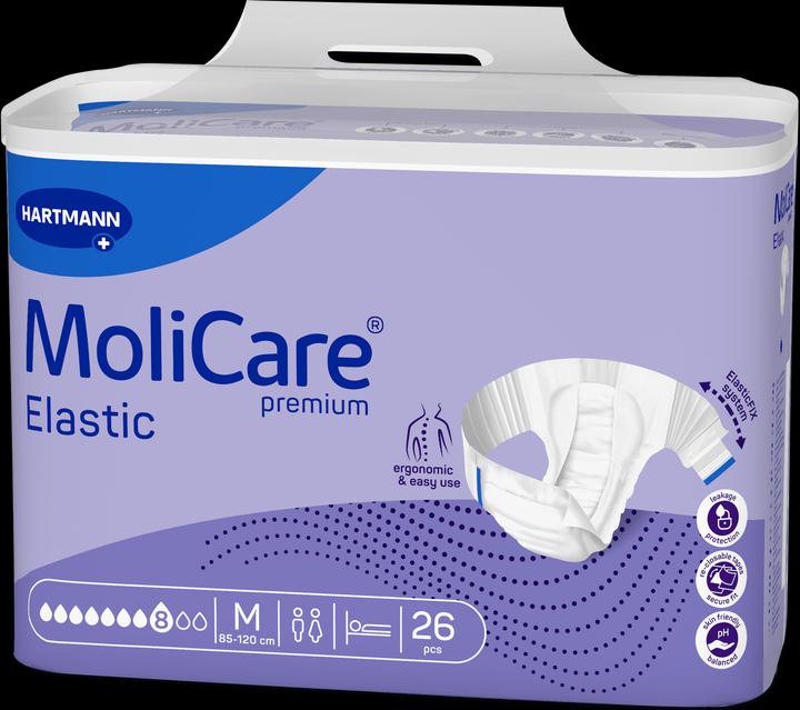 Produktbild MoliCare Elastic 8 Inkontinenz Slip (26 x, M)