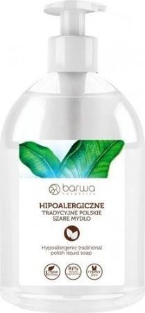Actual product image Barwa Hipoalergiczne tradycyjne polskie szare mydło 500ml (Liquid soap, 500 ml)