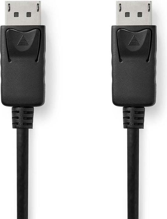 Produktbild Nedis Displayport-Kabel | DisplayPort Stecker | DisplayPort Stecker | 4K@60Hz | Vernickelt | 2.00 m (2 m, DisplayPort)