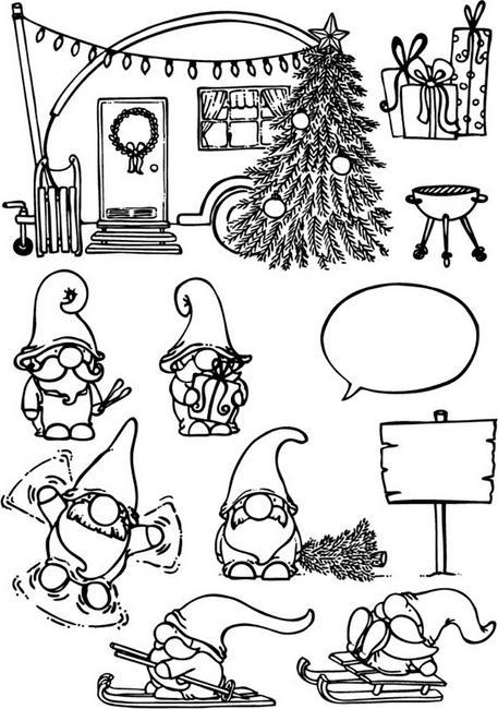 Image du produit VBS Tampon en silicone "lutin
