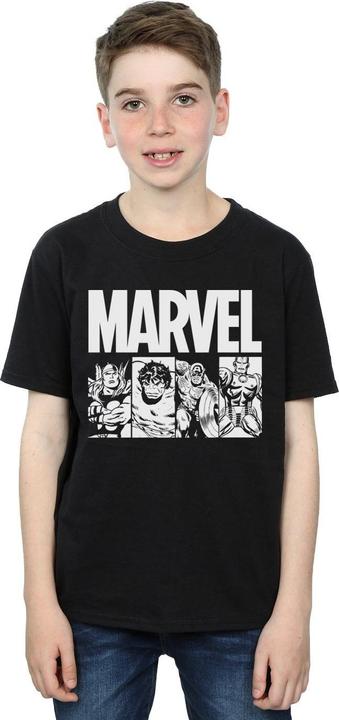 Actual product image Boys Action Tile Cotton T-Shirt (152, 158)